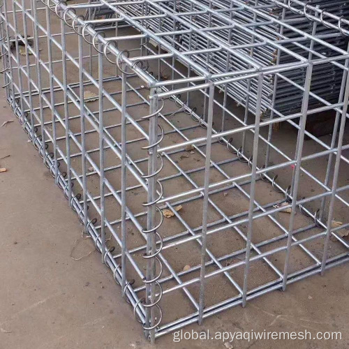 Retaining Walls Stone Baskets welded gabion box Zinc coated Supplier